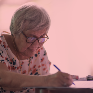 ESCRITURA ADULTO MAYOR